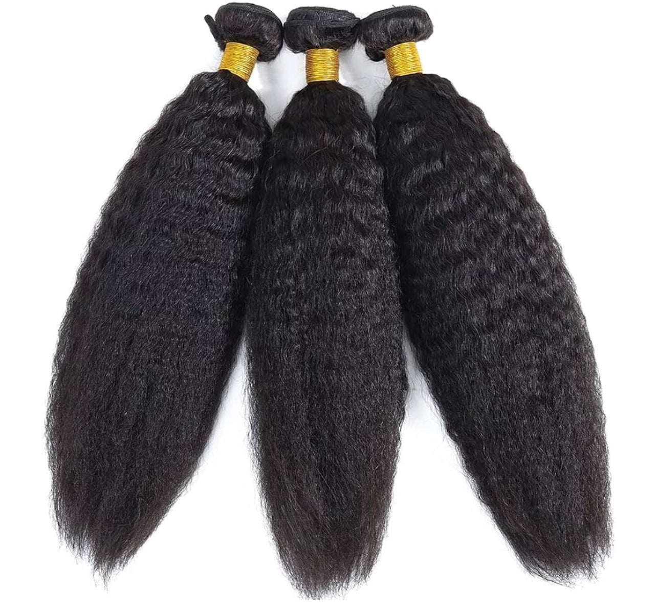 Natural Straight Textured Human Hair Bundles