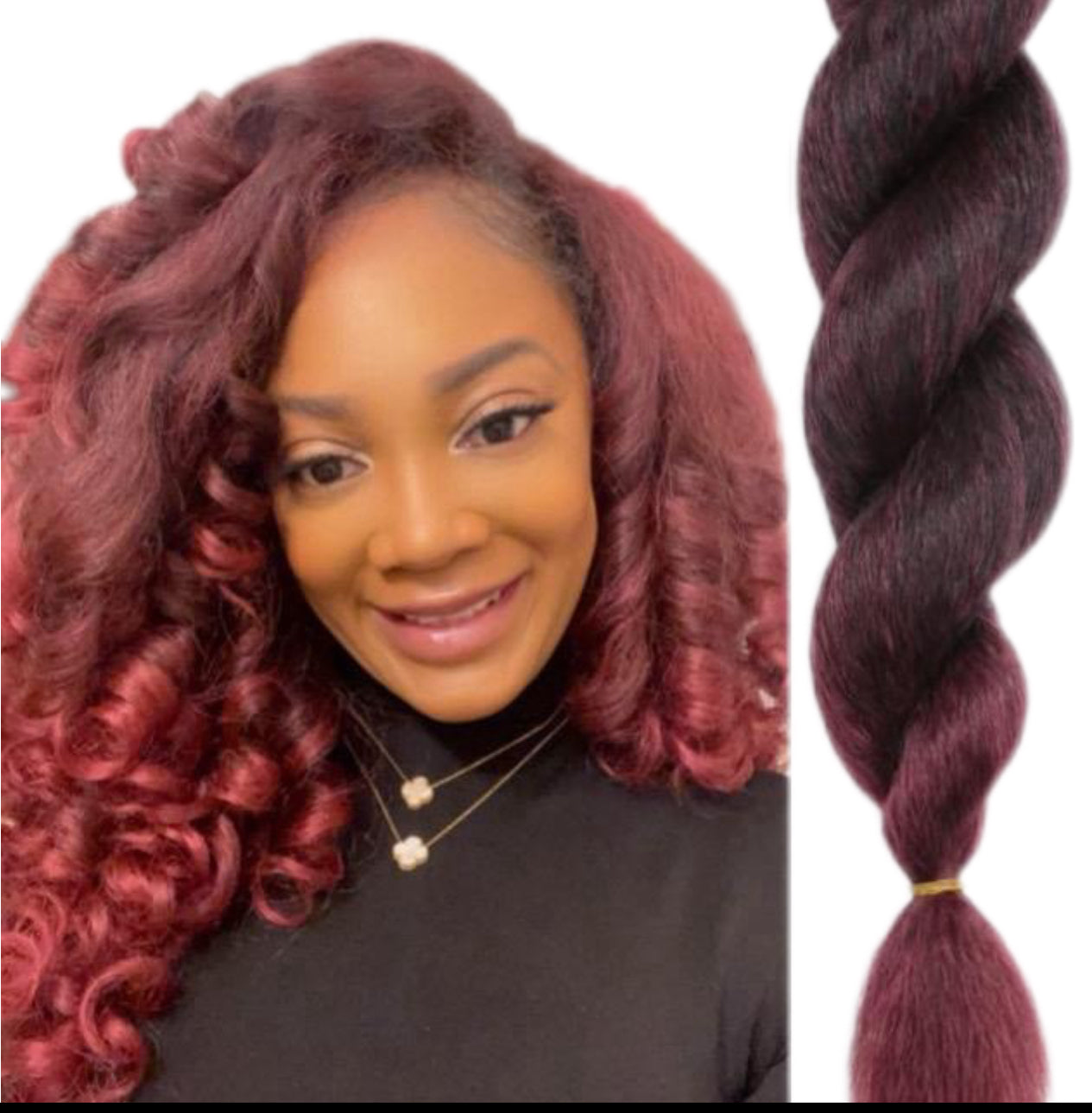Premium Blend Natural Texture Hair For Crochet Braids