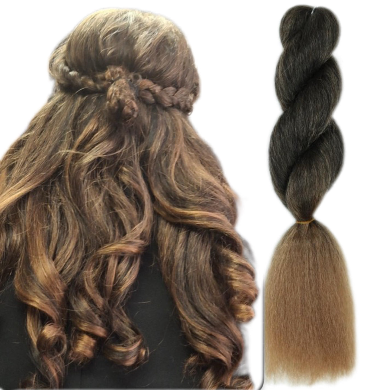 Premium Blend Natural Texture Hair For Crochet Braids