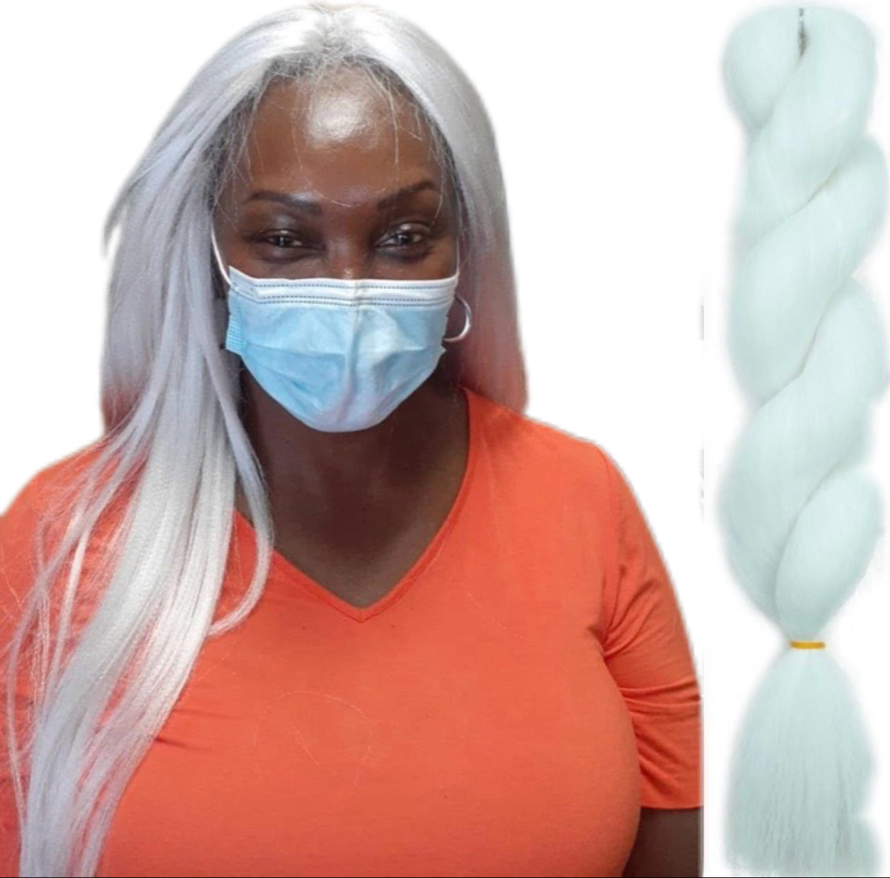 Premium Blend Natural Texture Hair For Crochet Braids