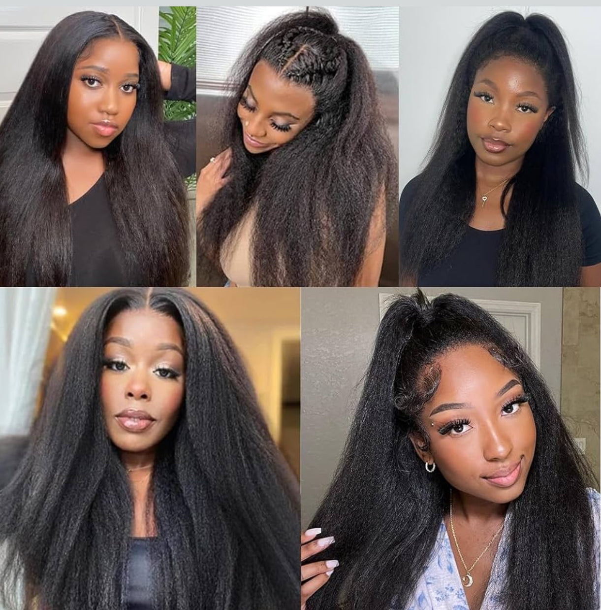 Natural Straight Textured Human Hair Bundles
