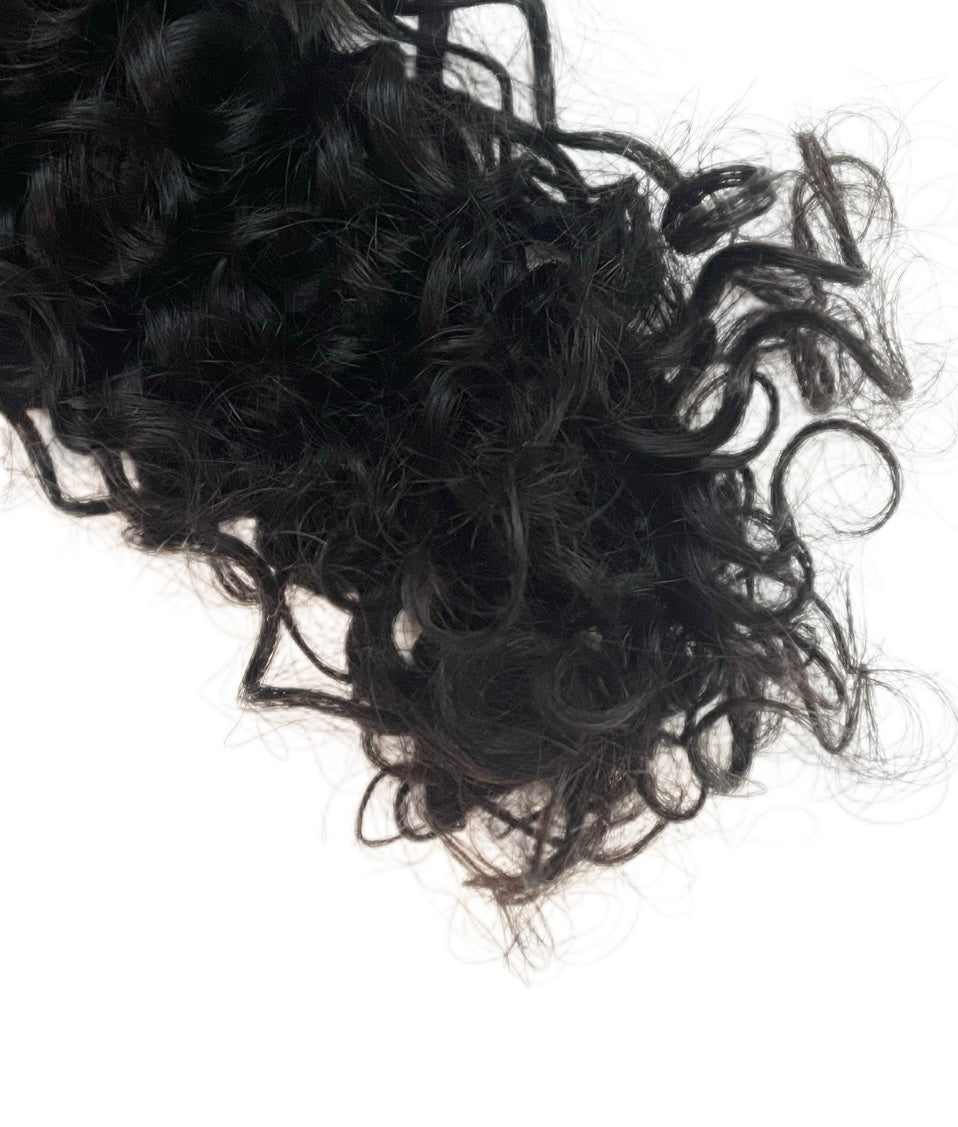 Loose Wave 3a Knotless Crochet Machine Made Feather Human Hair Extension