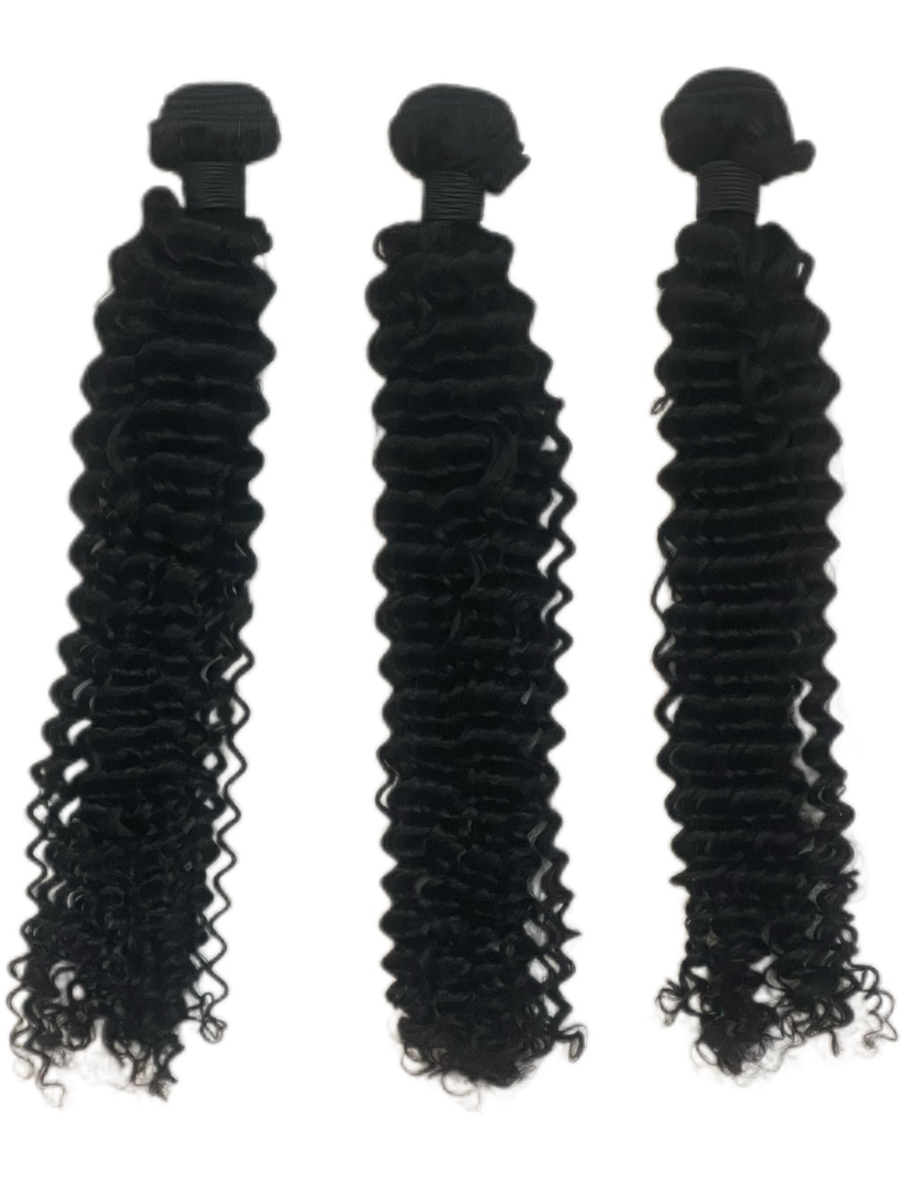 Deep Curly 3b/c Human Hair Bundles