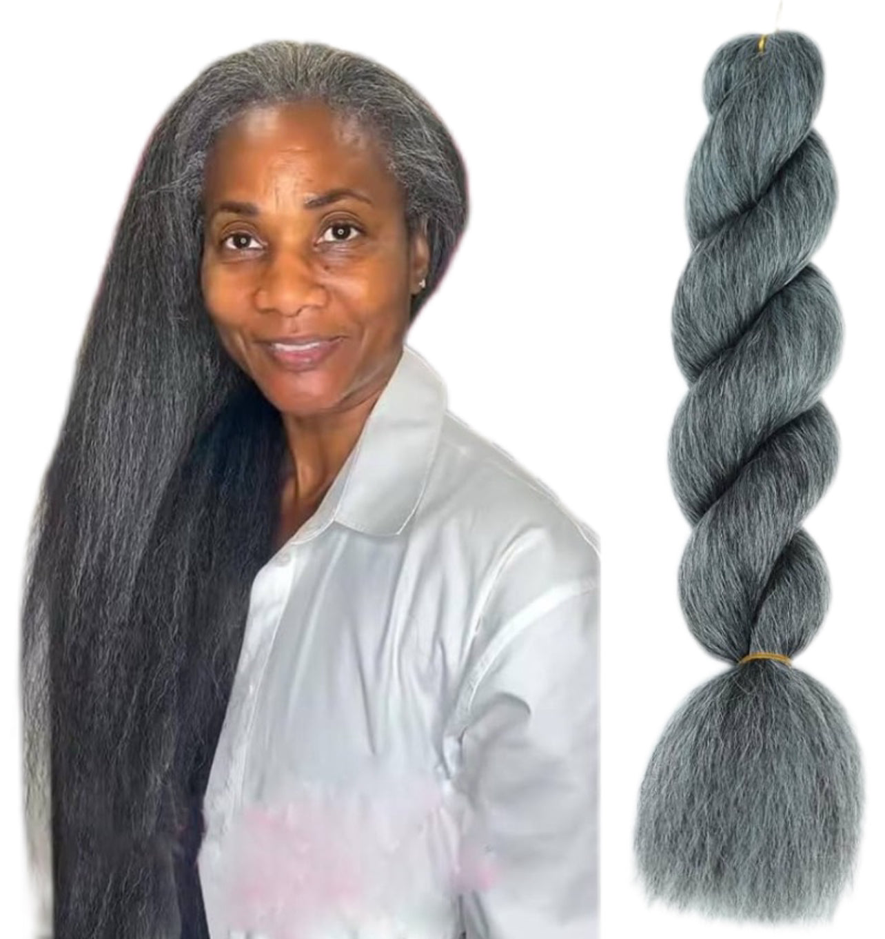 Premium Blend Natural Texture Hair For Crochet Braids